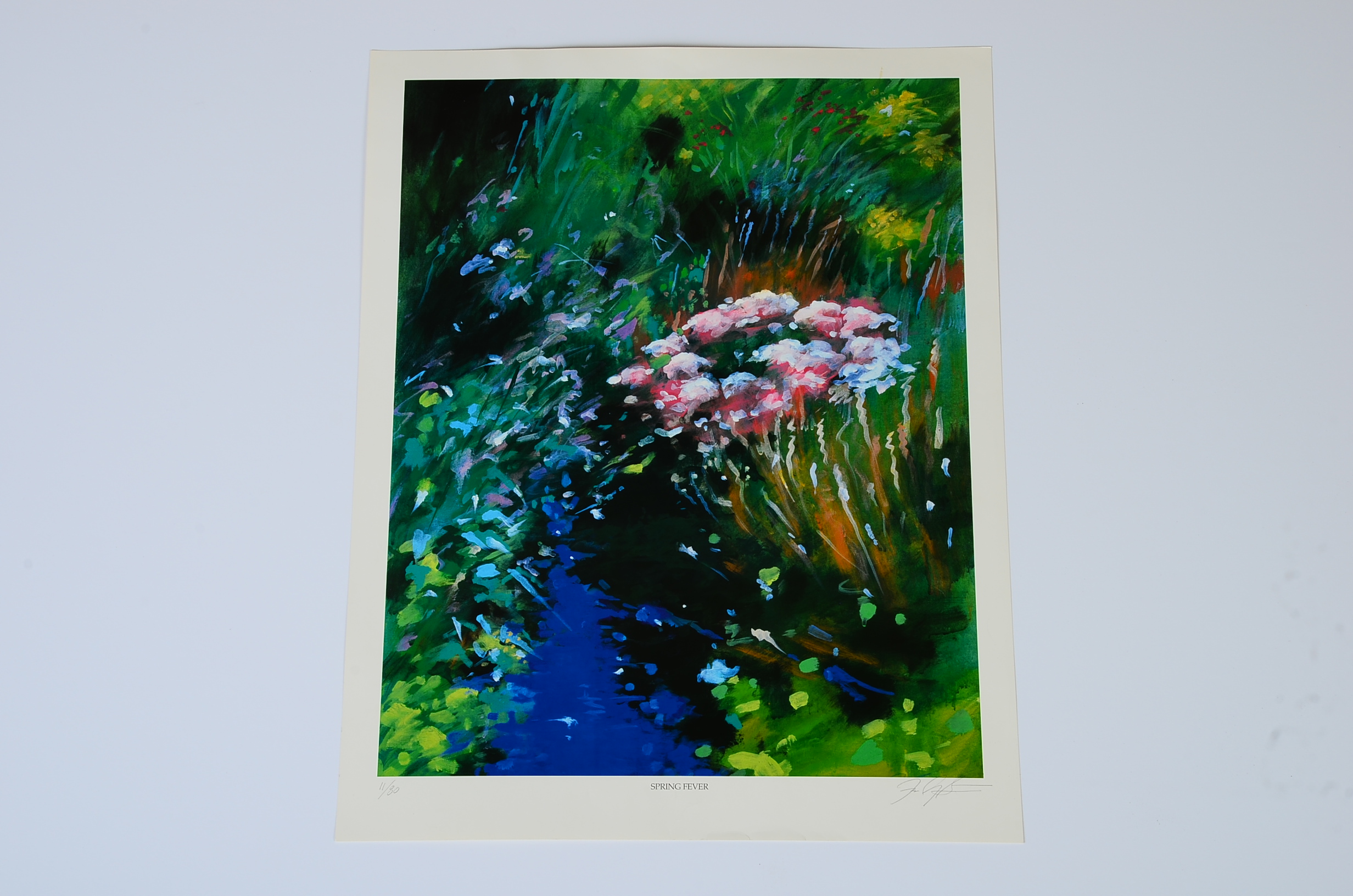 Three Pieces of Signed, Unframed Print Artwork