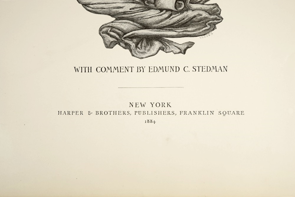 First Edition (1884) Folio "The Raven" by Edgar Allan Poe, Illus. by G. Dore