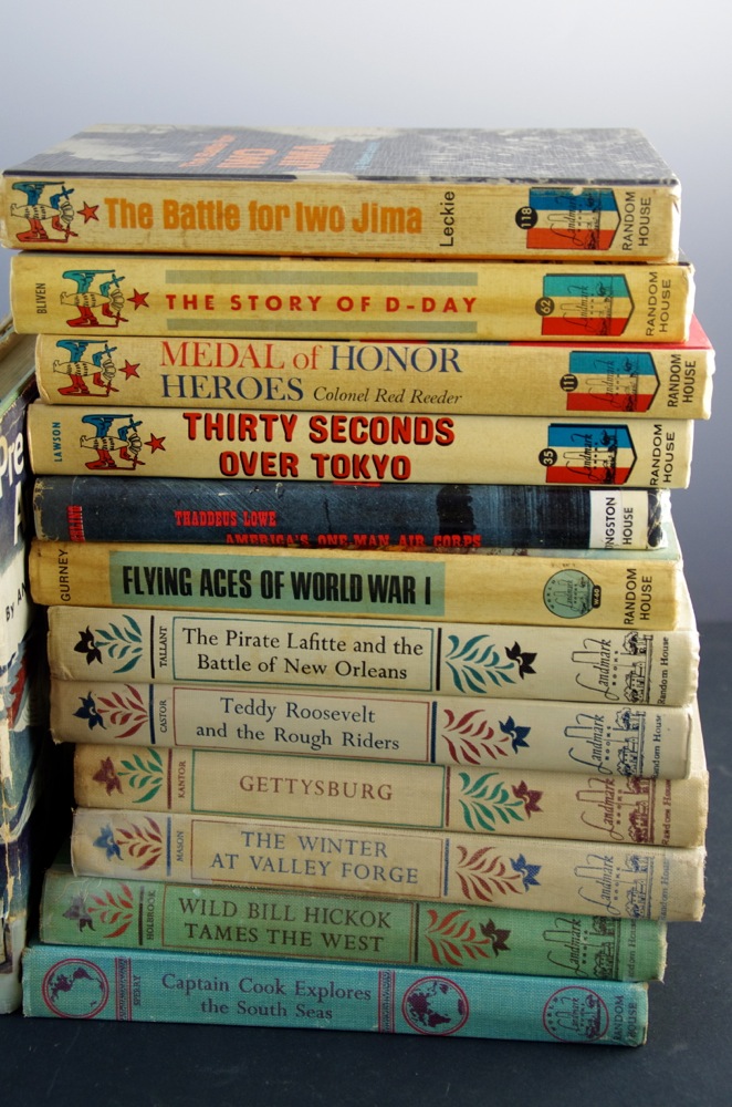 Vintage Children's Books with signed book by Seckatary Hawkins