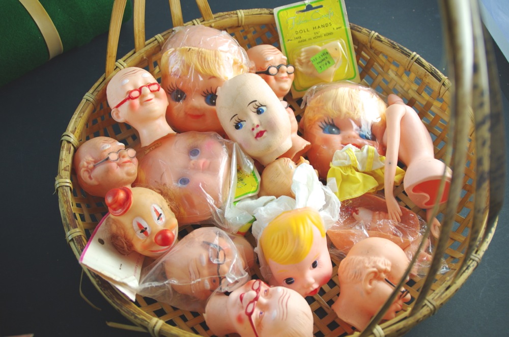 Puppet Heads and Paper Figures with Flannel Roll