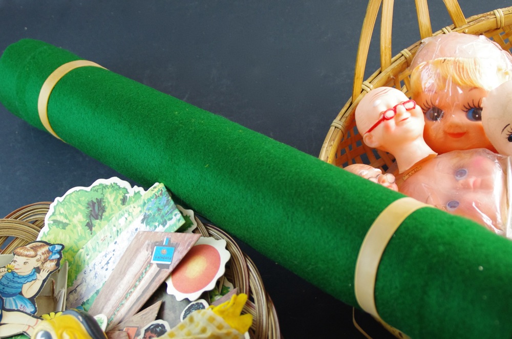 Puppet Heads and Paper Figures with Flannel Roll