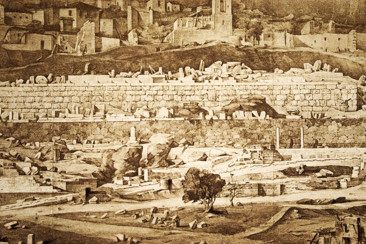 A Rare Folio Publication "Fouilles De Delphes" by Theophile Homolle, Paris, 1902