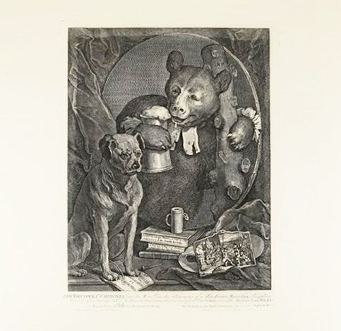 A Steel Engraving, The Bruiser, Taken From "The Works Of William Hogarth", 1822