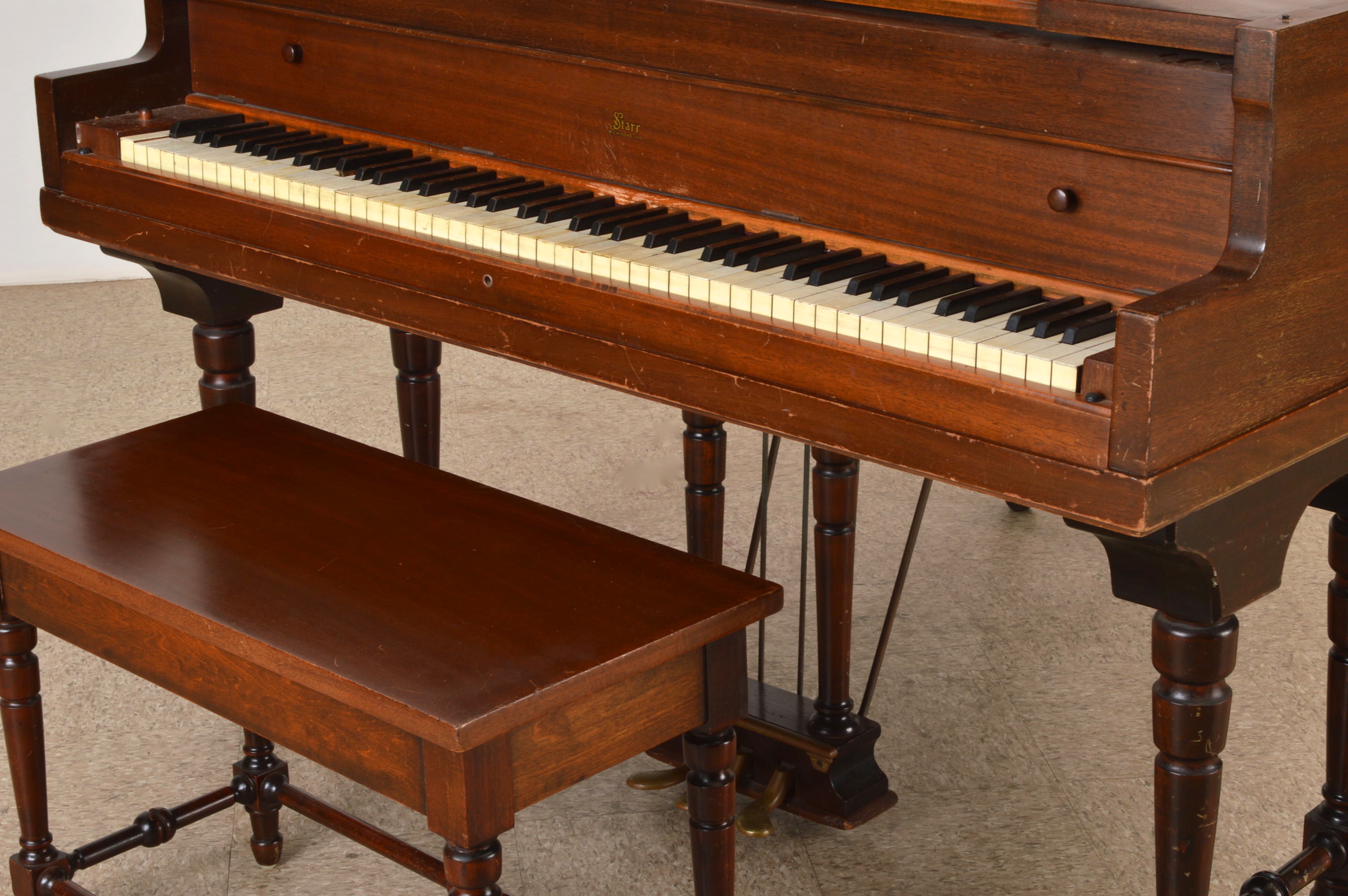 The Starr Piano Co. Baby Grand Piano