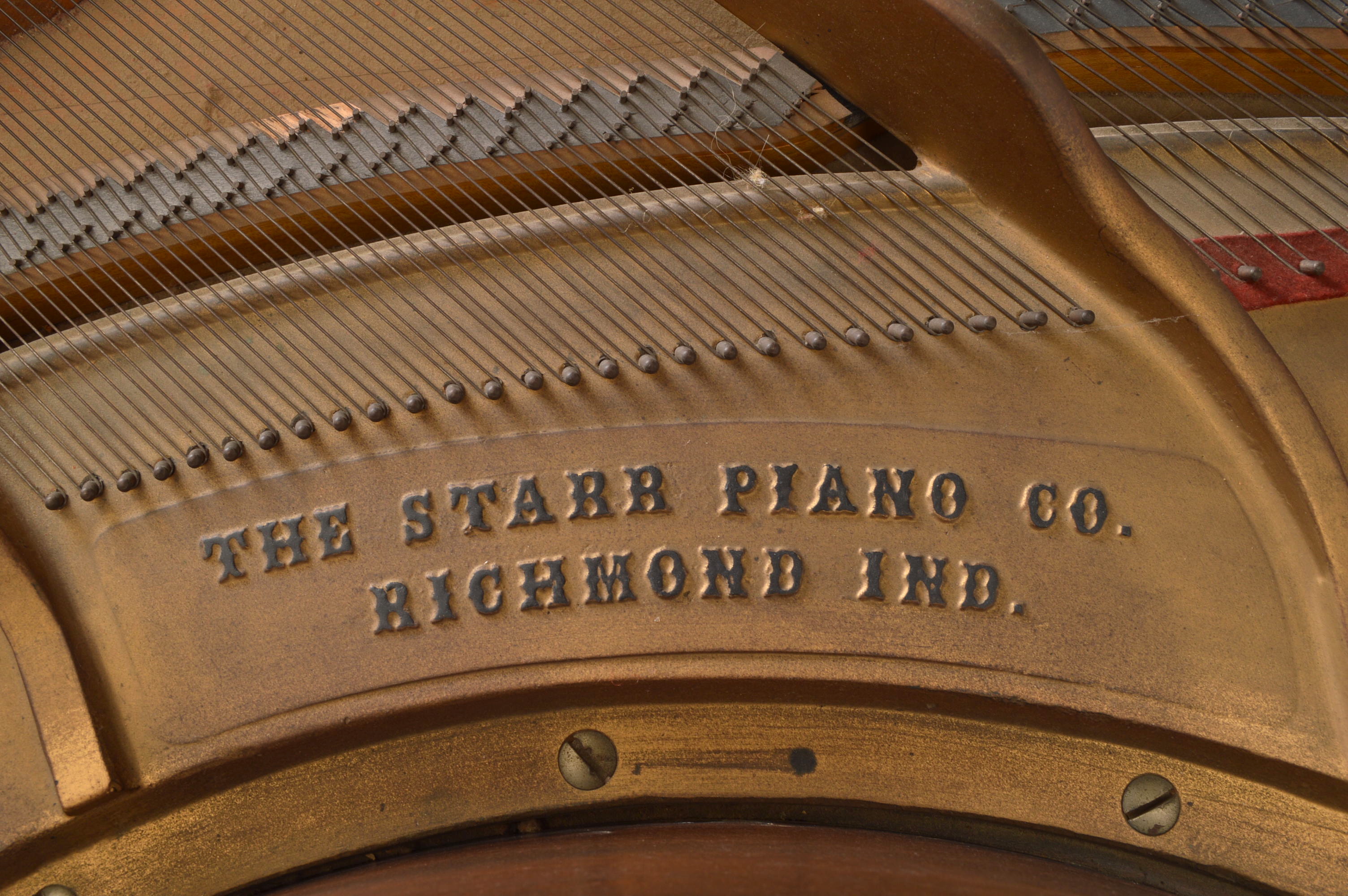 The Starr Piano Co. Baby Grand Piano