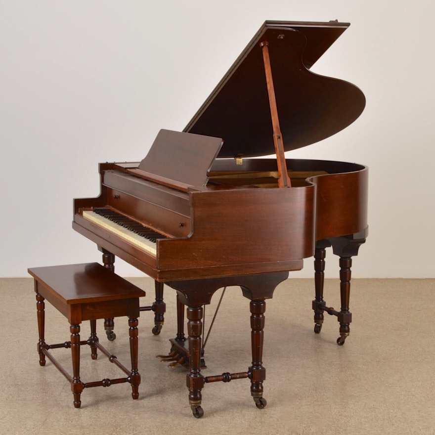 The Starr Piano Co. Baby Grand Piano