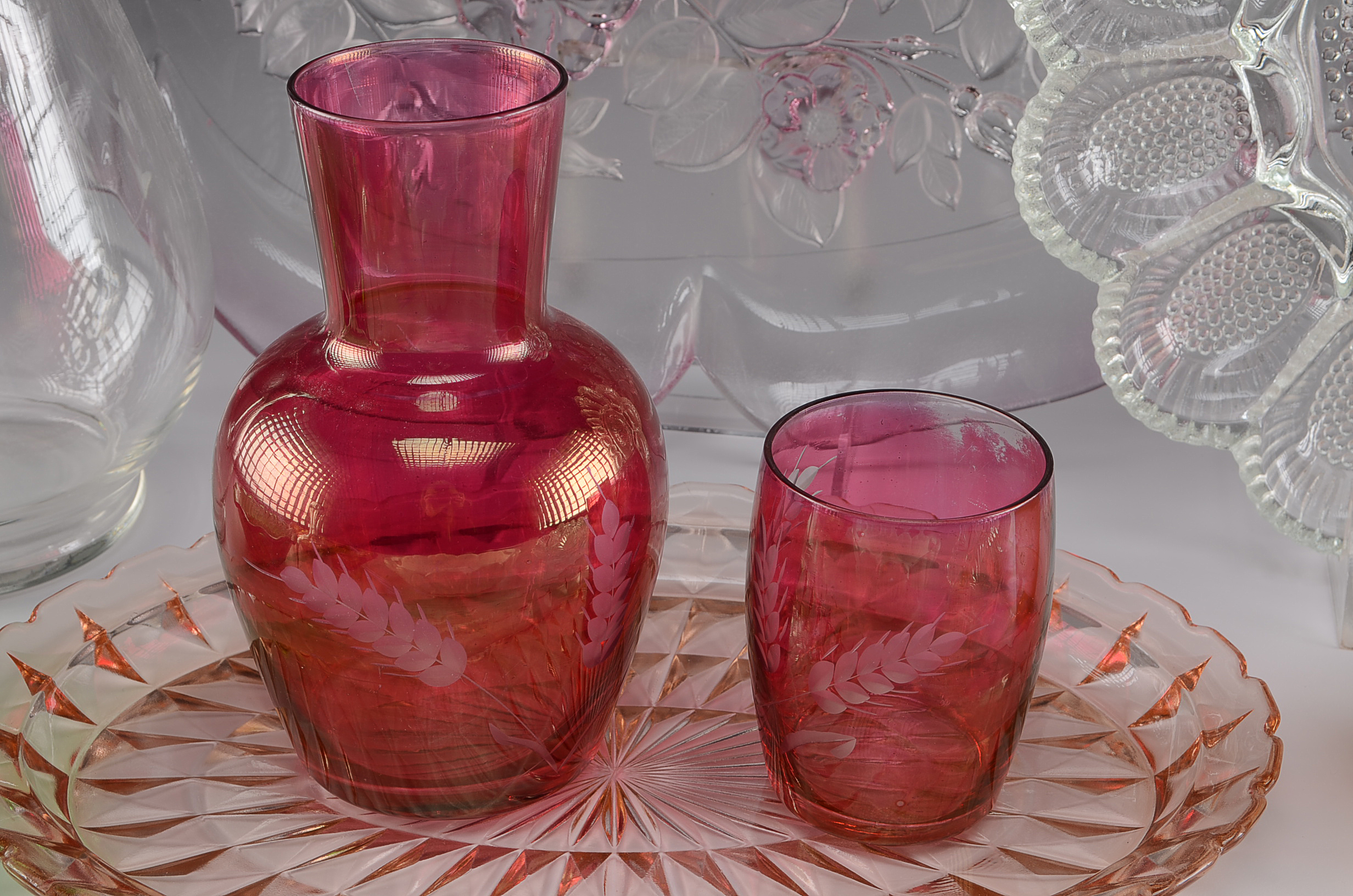 Grouping of Assorted Glassware