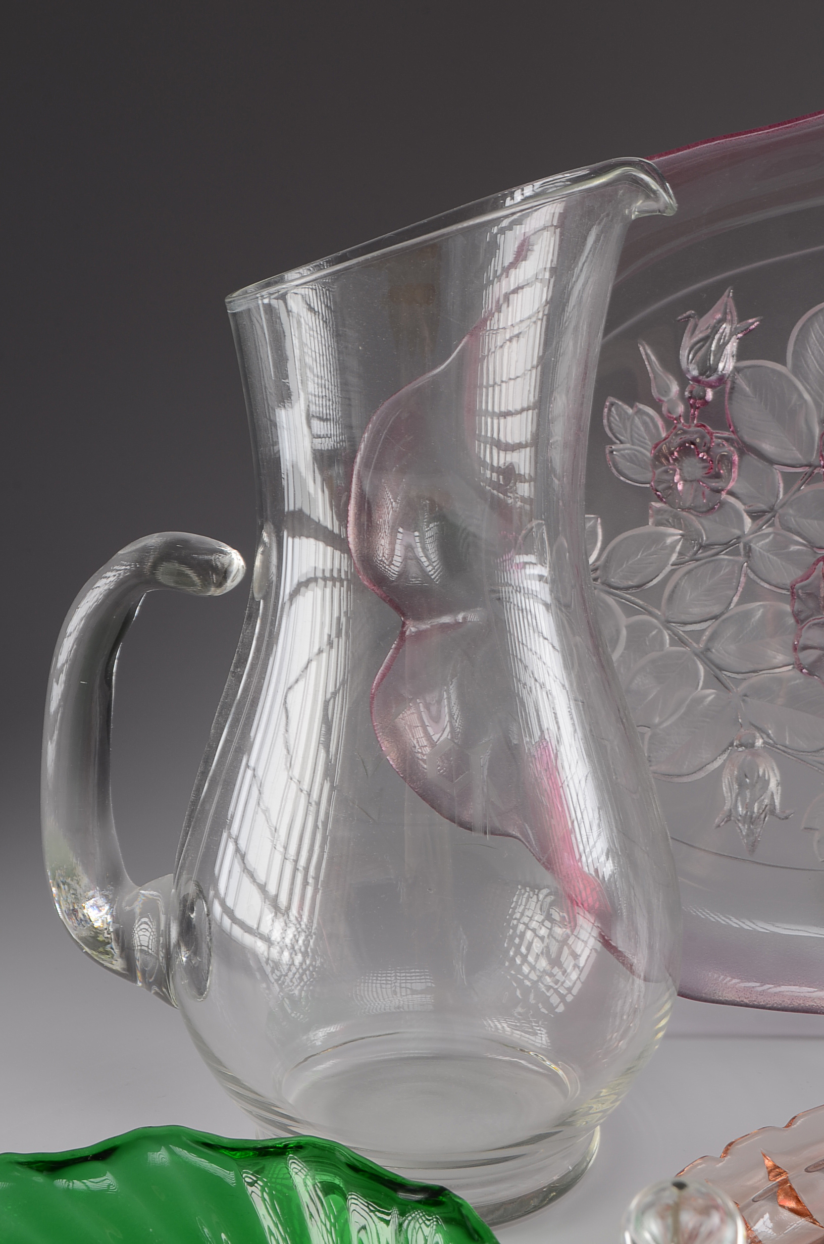 Grouping of Assorted Glassware