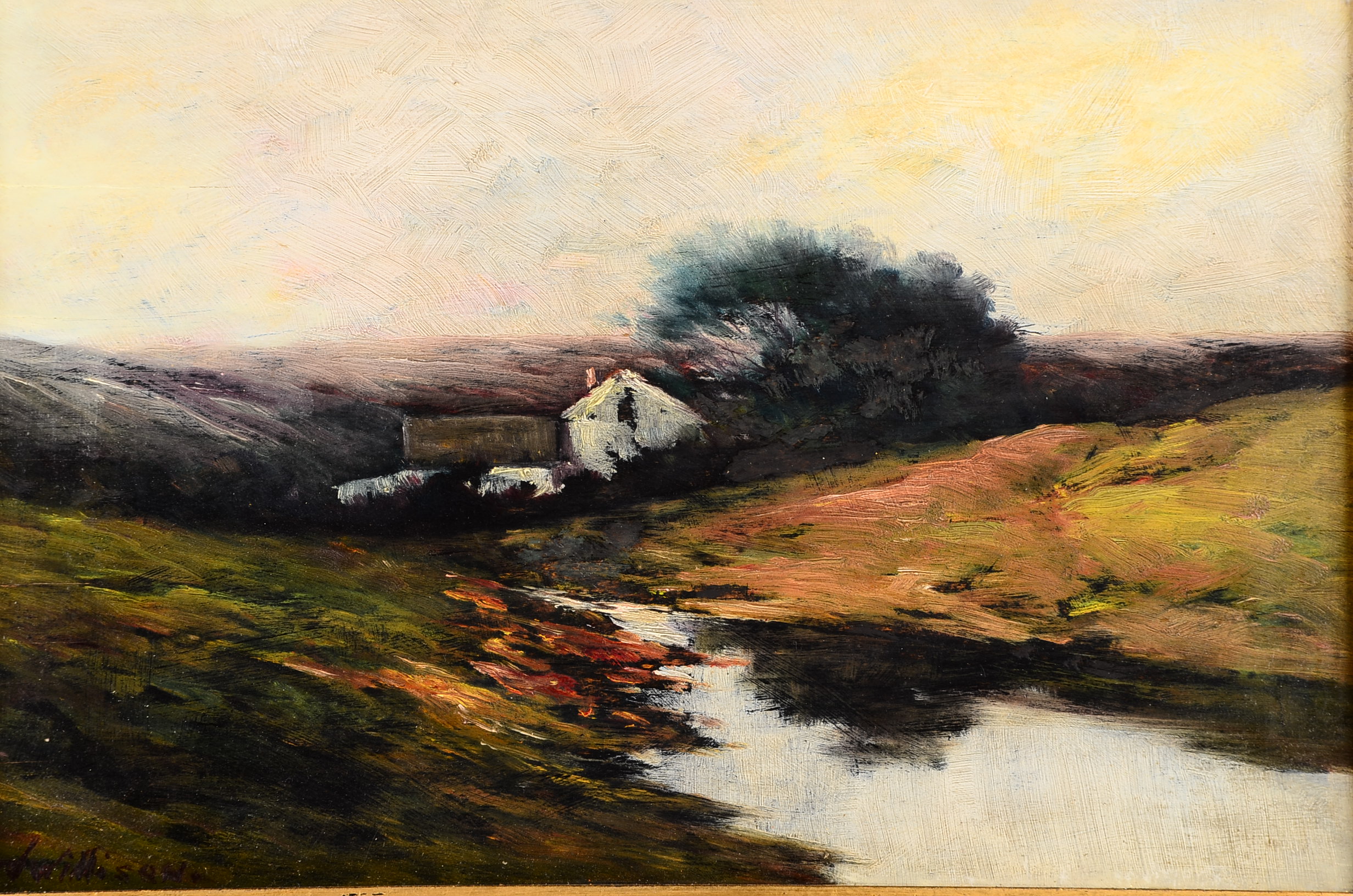 Original T.J. Willison Oil on Board