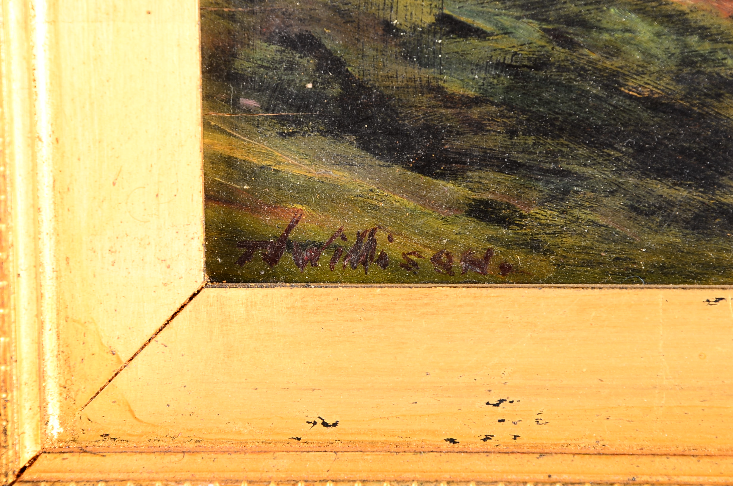 Original T.J. Willison Oil on Board