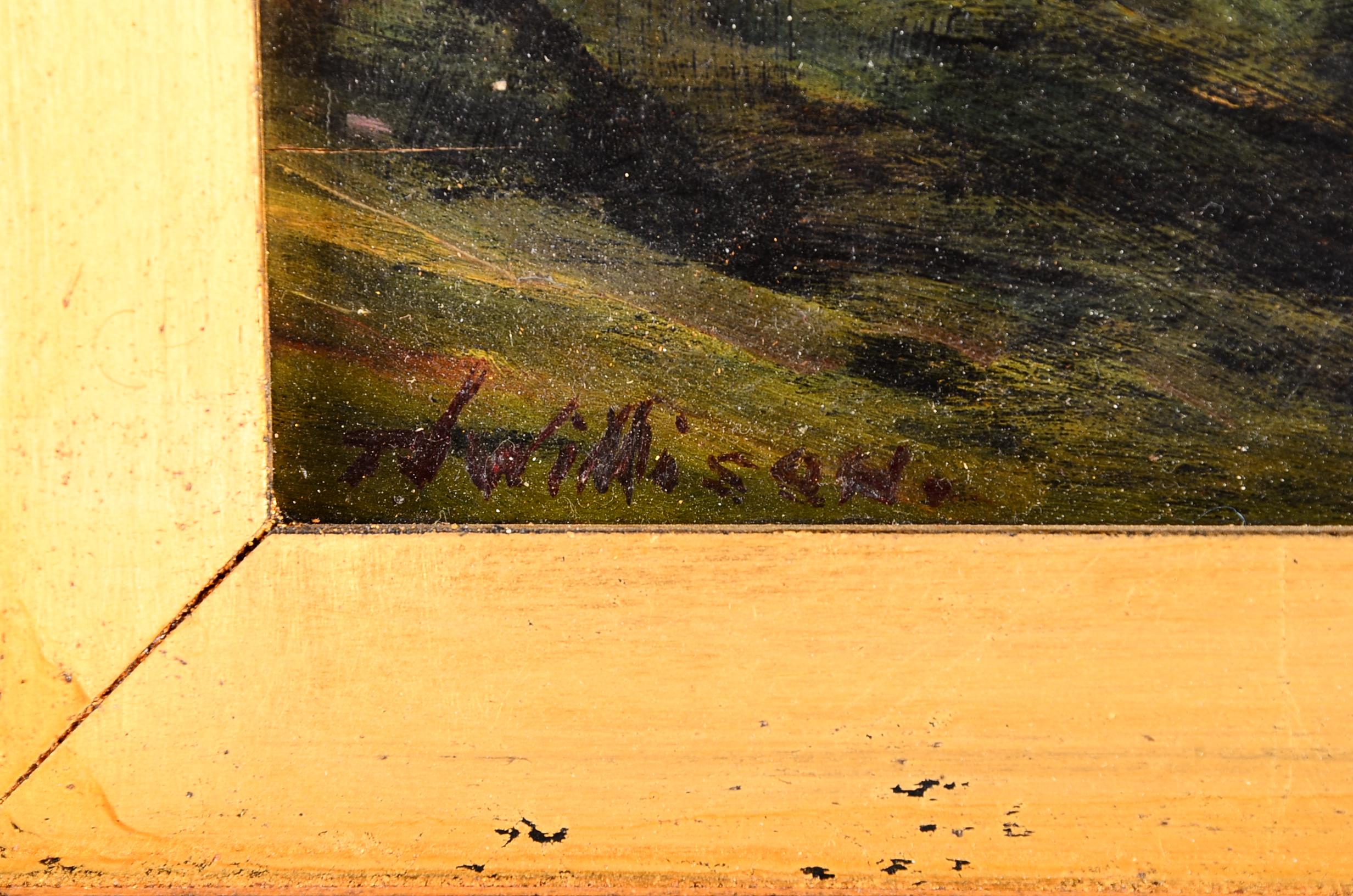 Original T.J. Willison Oil on Board