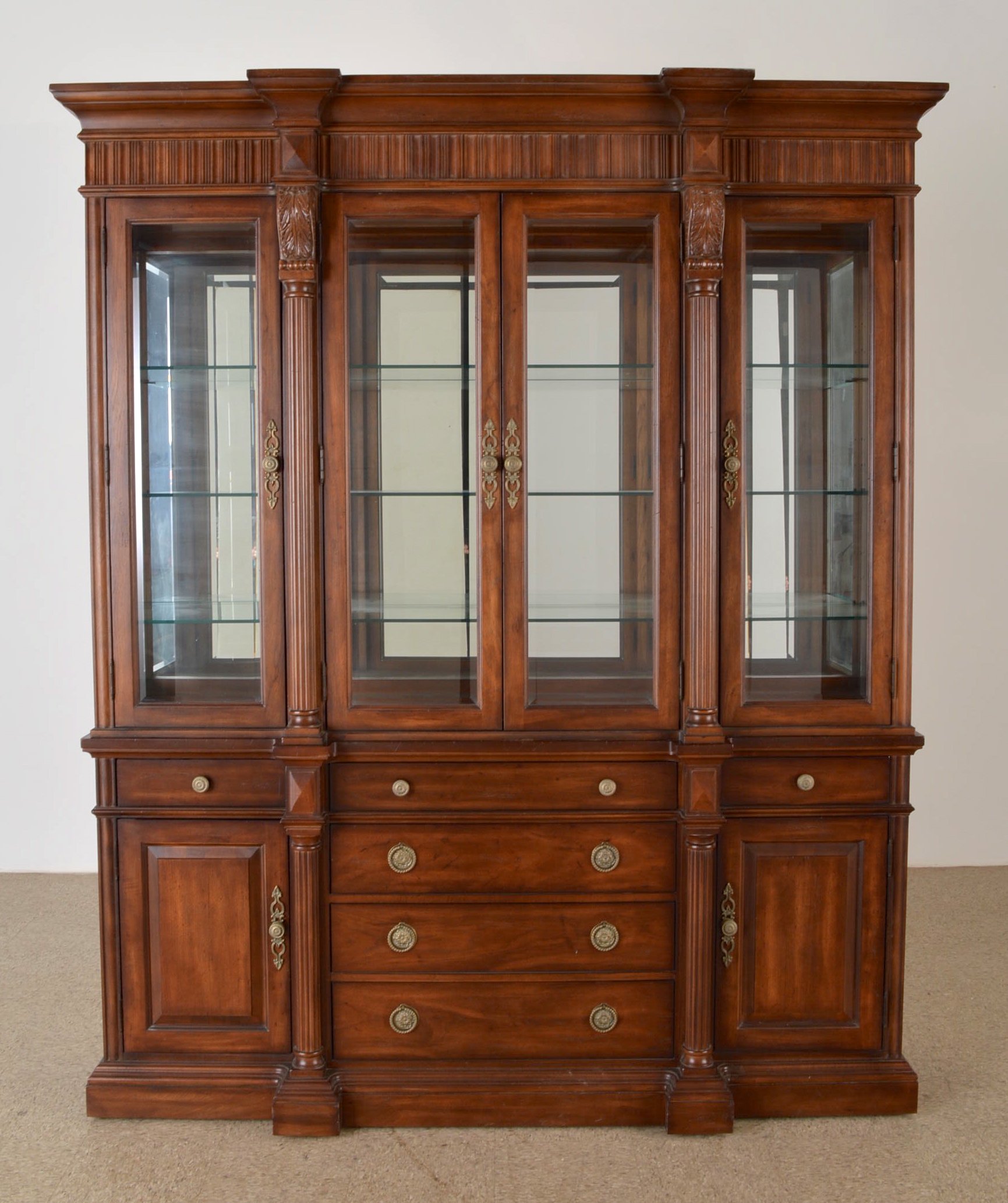 Bernhardt Furniture China Cabinet and Hutch