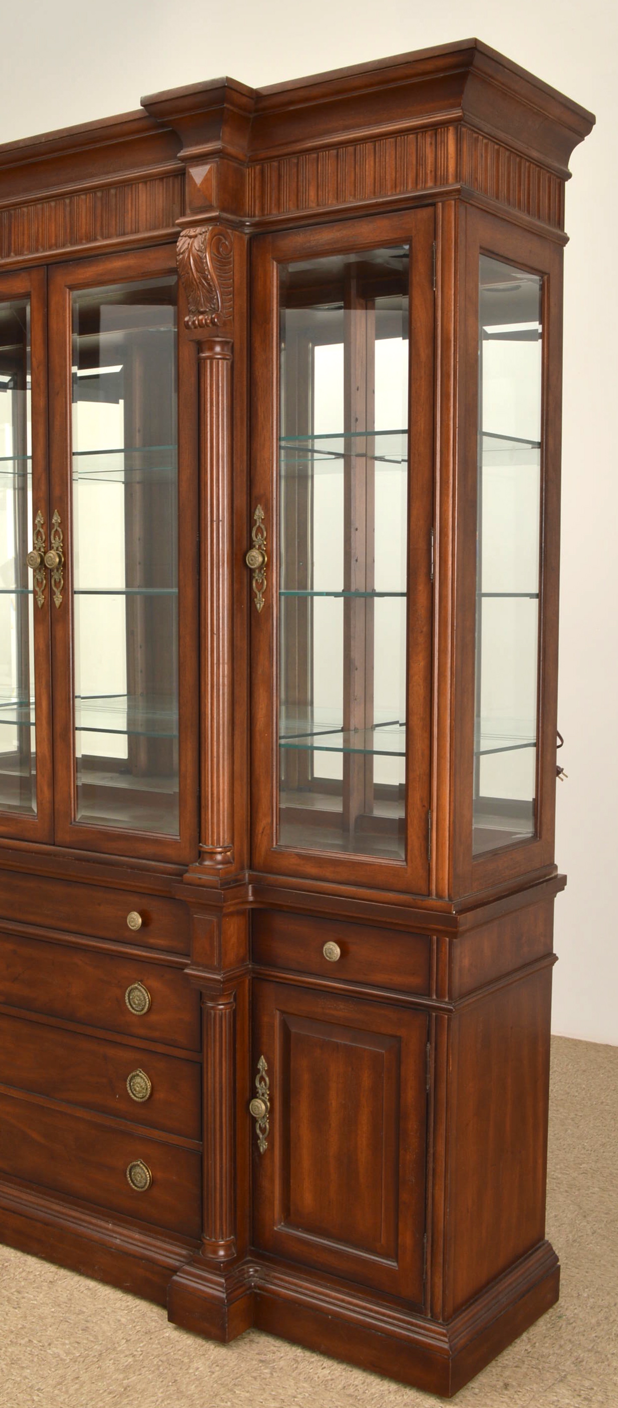 Bernhardt Furniture China Cabinet and Hutch