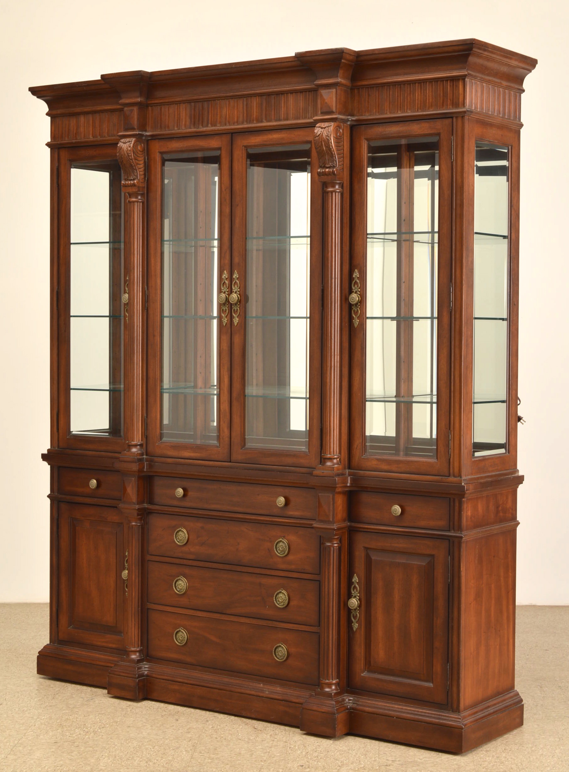 Bernhardt Furniture China Cabinet and Hutch
