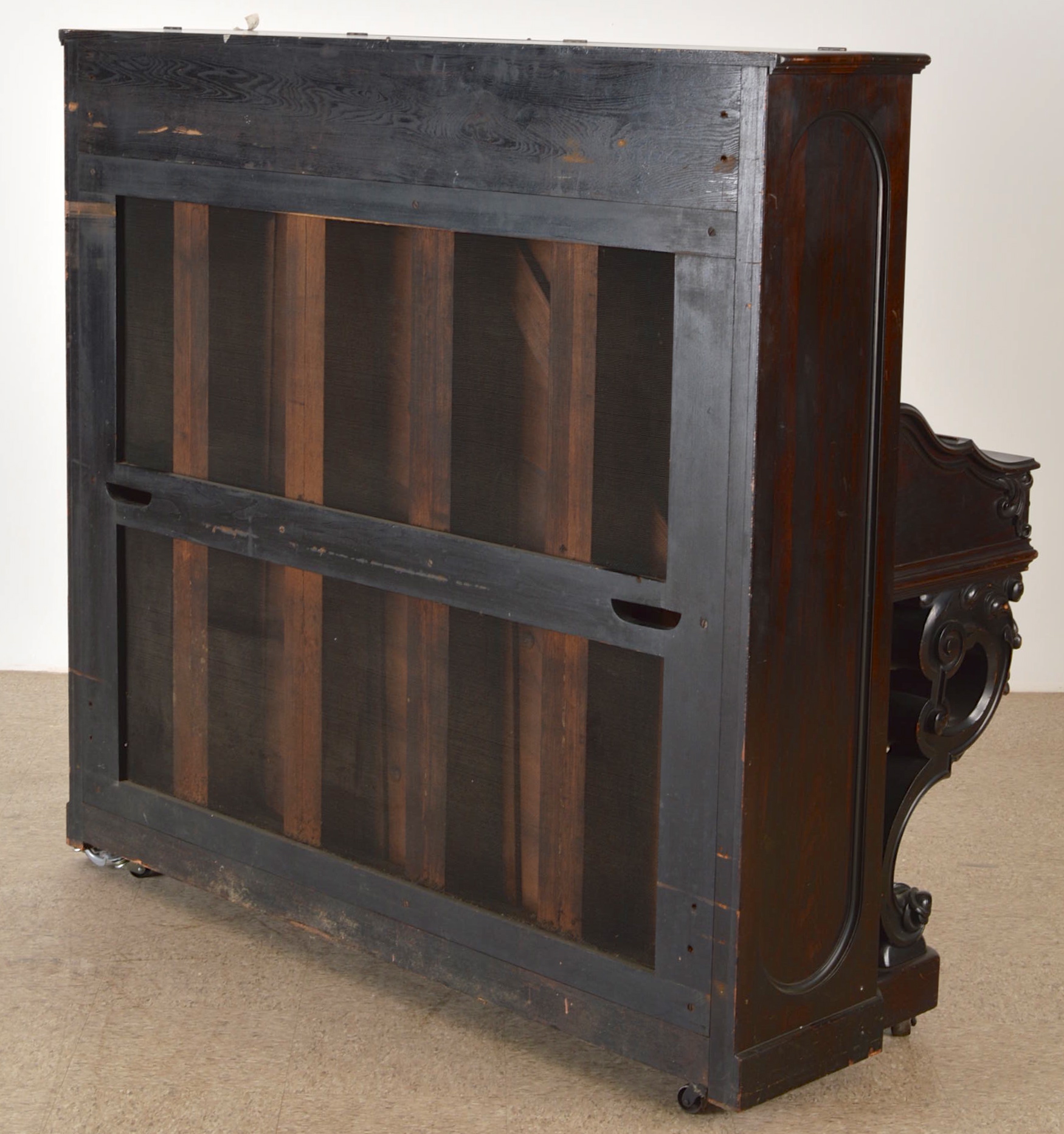 Weber Rococo Victorian Upright Piano, Circa 1880s