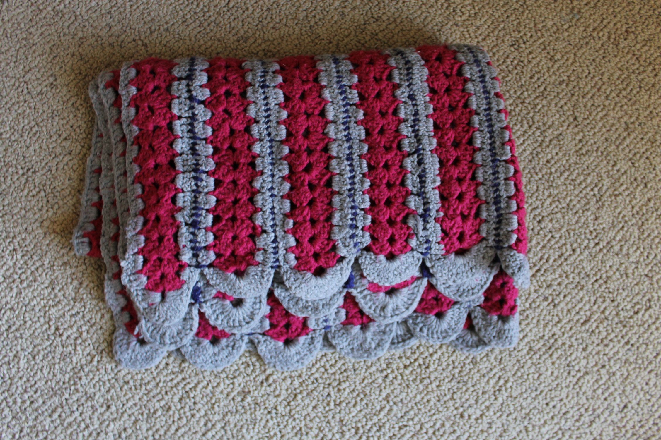 Hand Quilted Vintage Quilt & Chenille Spread