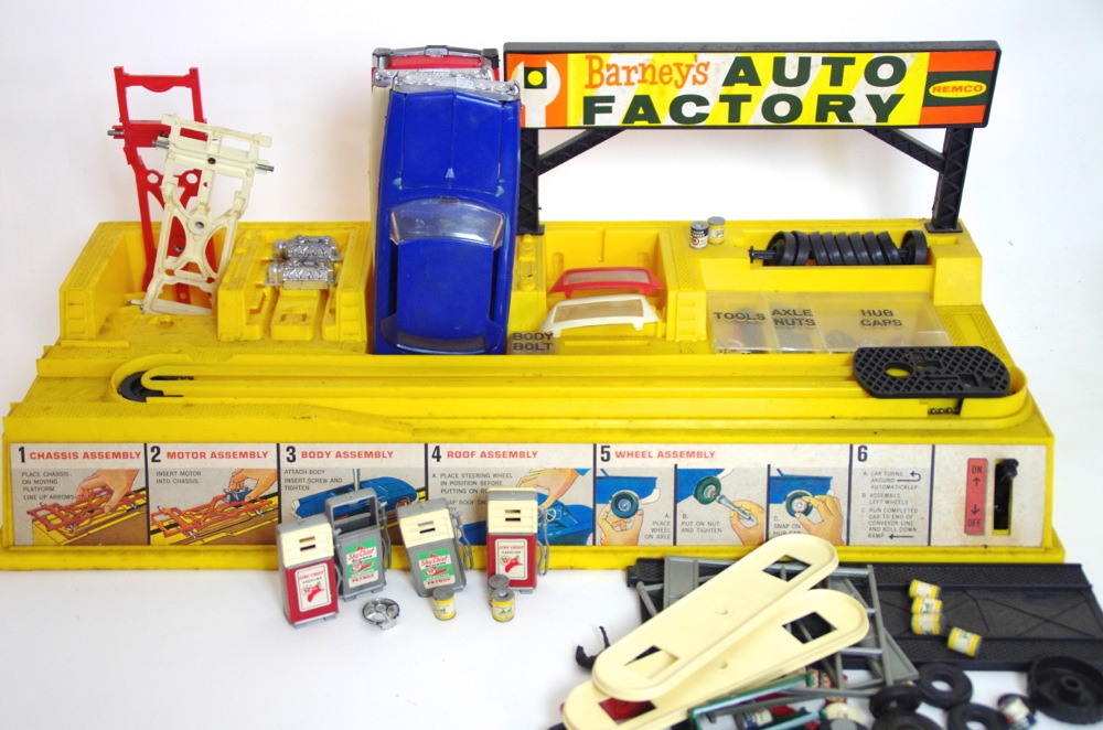 Vintage Auto Factory Toy and Safe-t-Saw' in Original Boxes