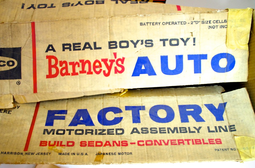 Vintage Auto Factory Toy and Safe-t-Saw' in Original Boxes