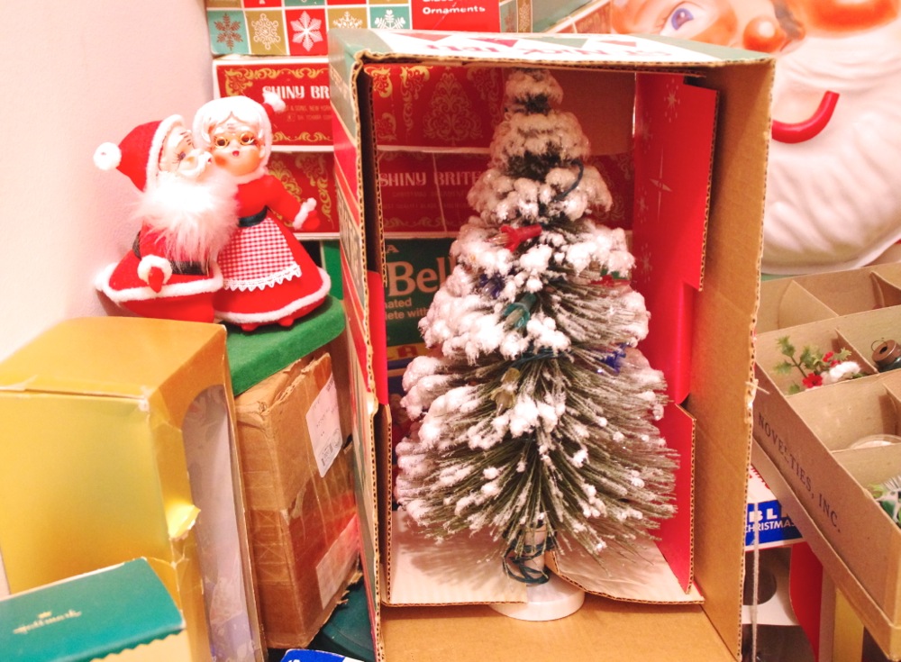 Collection of Vintage Christmas Decorations