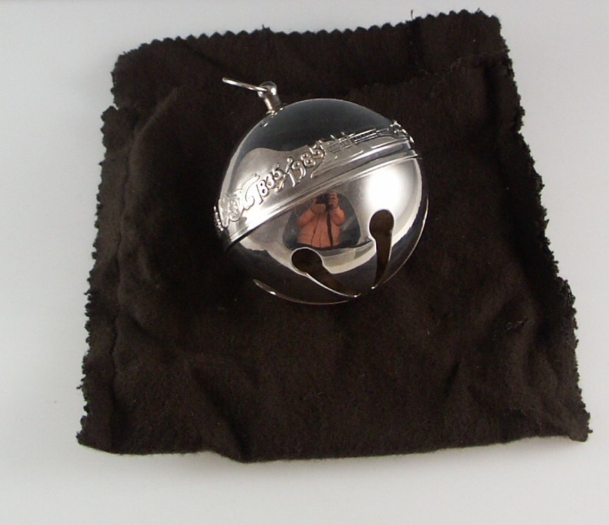 1985 150th Anniversary Wallace Silver Plate Sleigh Bell
