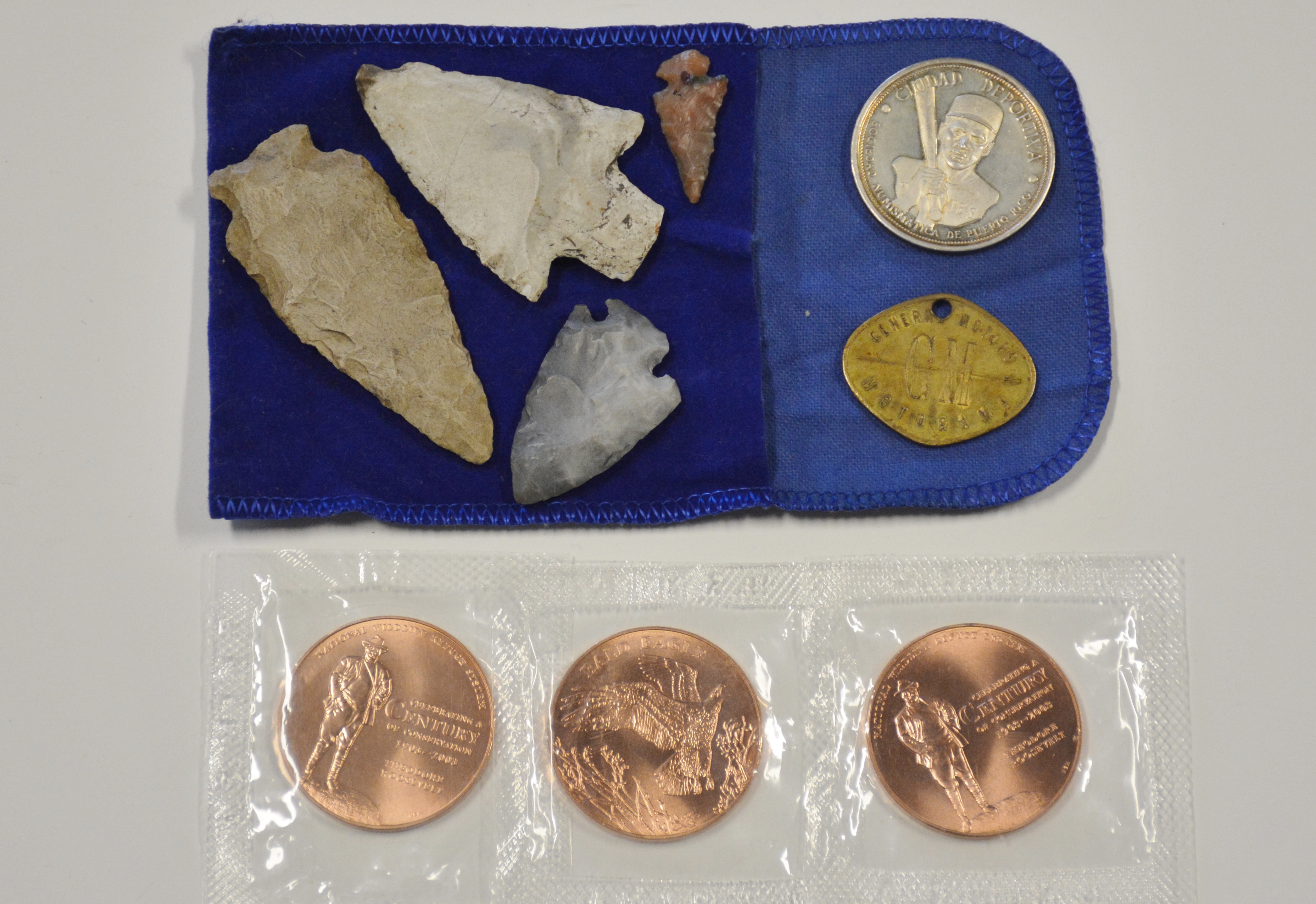 Arrowhead, Coin, and Miscellany Lot