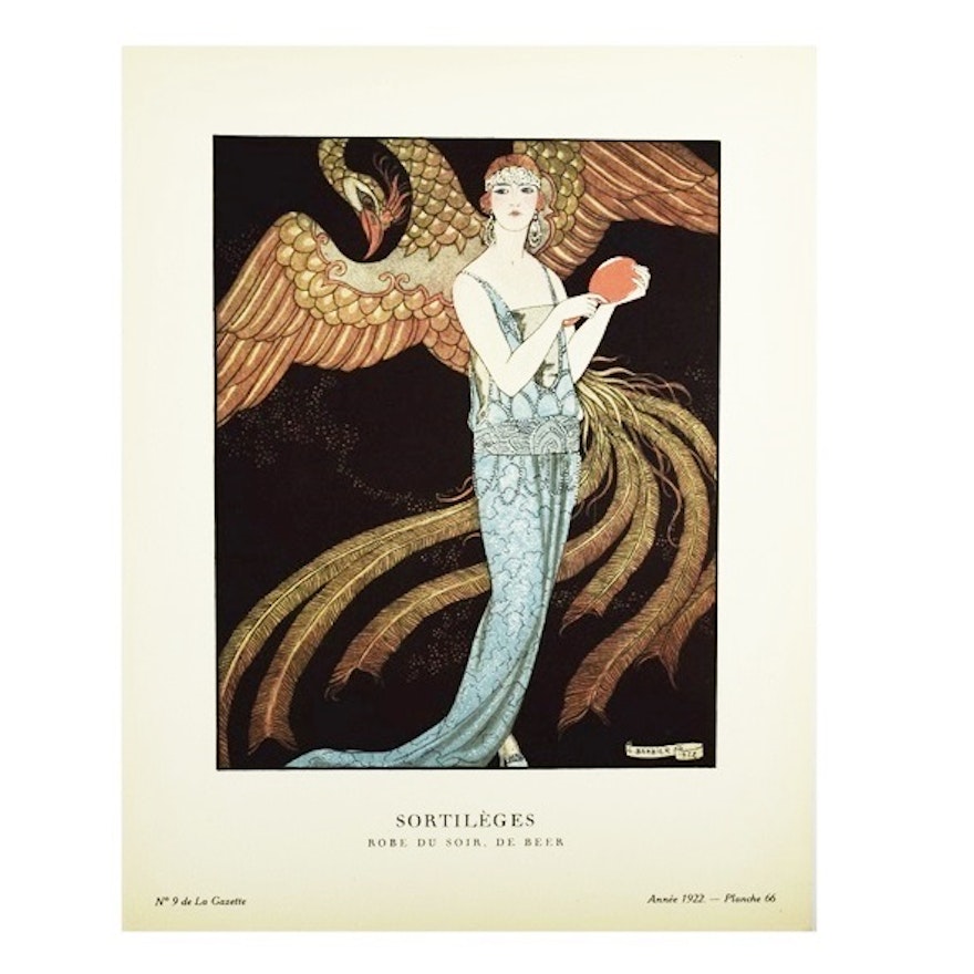 "Gazette du Bon Genre", 1922 French Art Deco Magazines, No 7,9,10