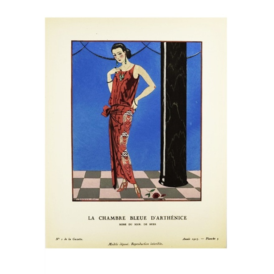 "Gazette Du Bon Ton" 1923-1924 French Art Deco Fashion Magazines