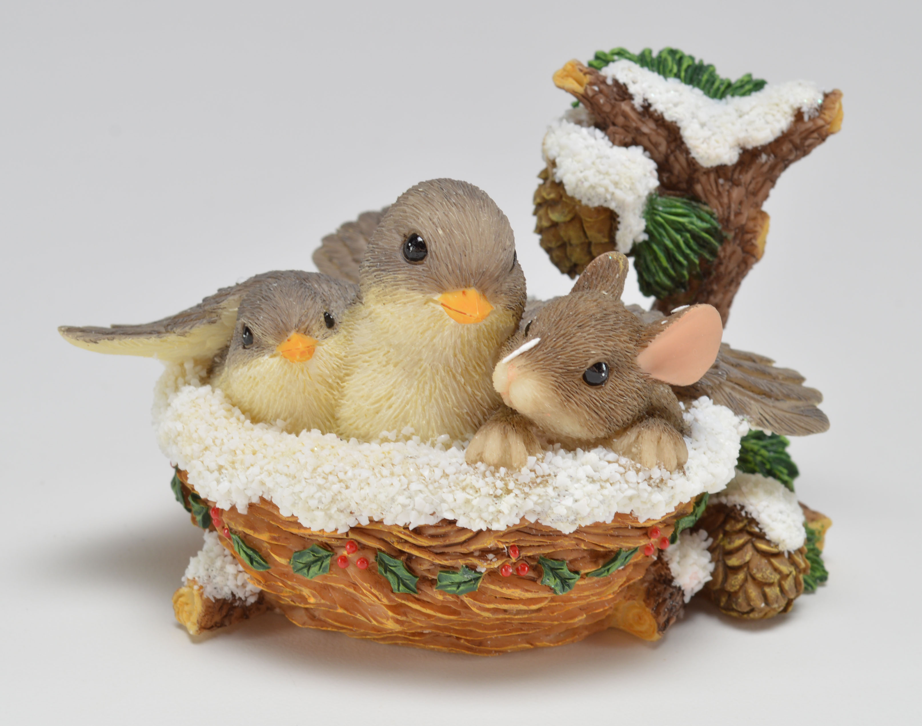 Collection of Nine "Charming Tails" Resin Figurines