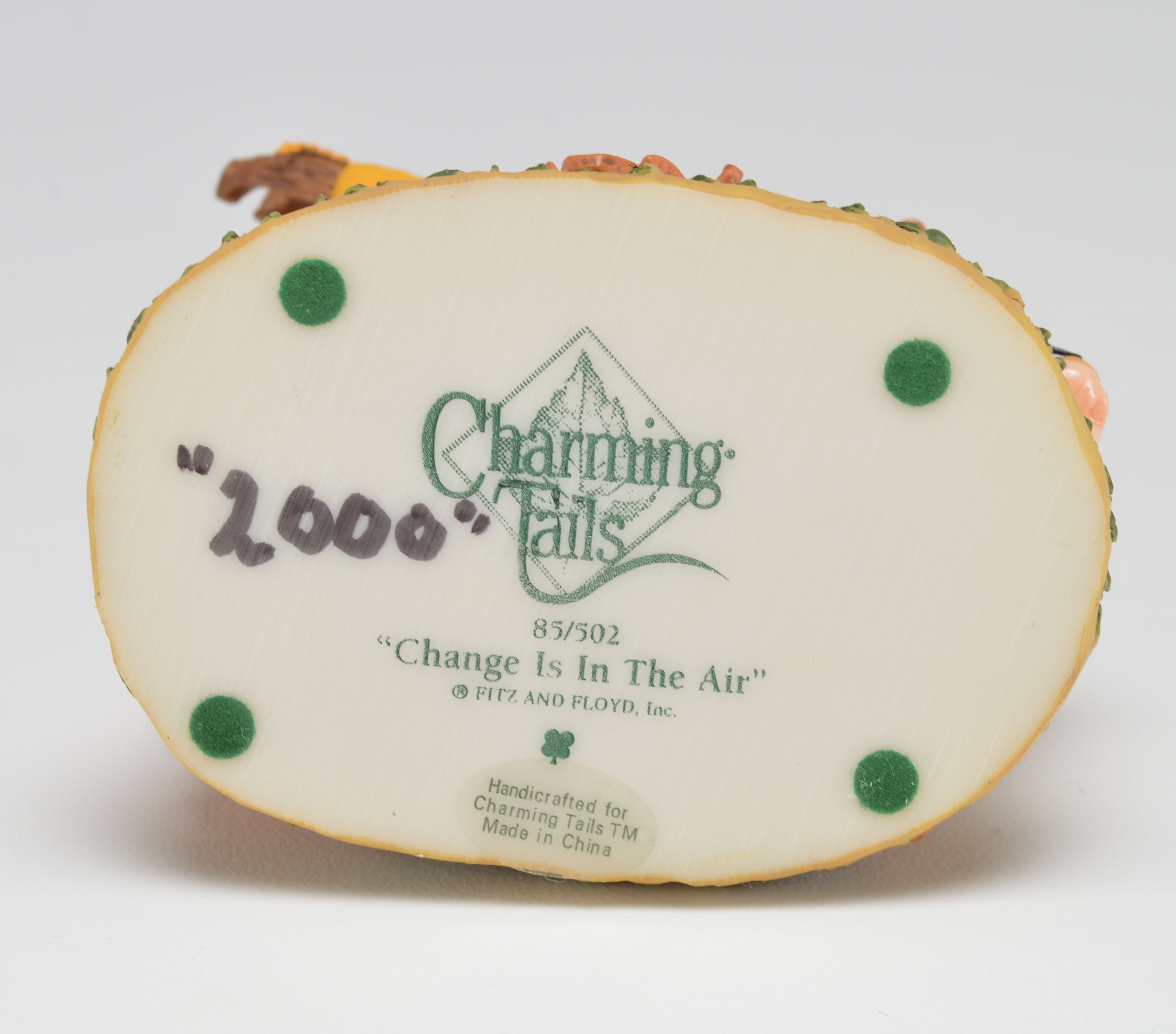 Collection of Nine "Charming Tails" Resin Figurines