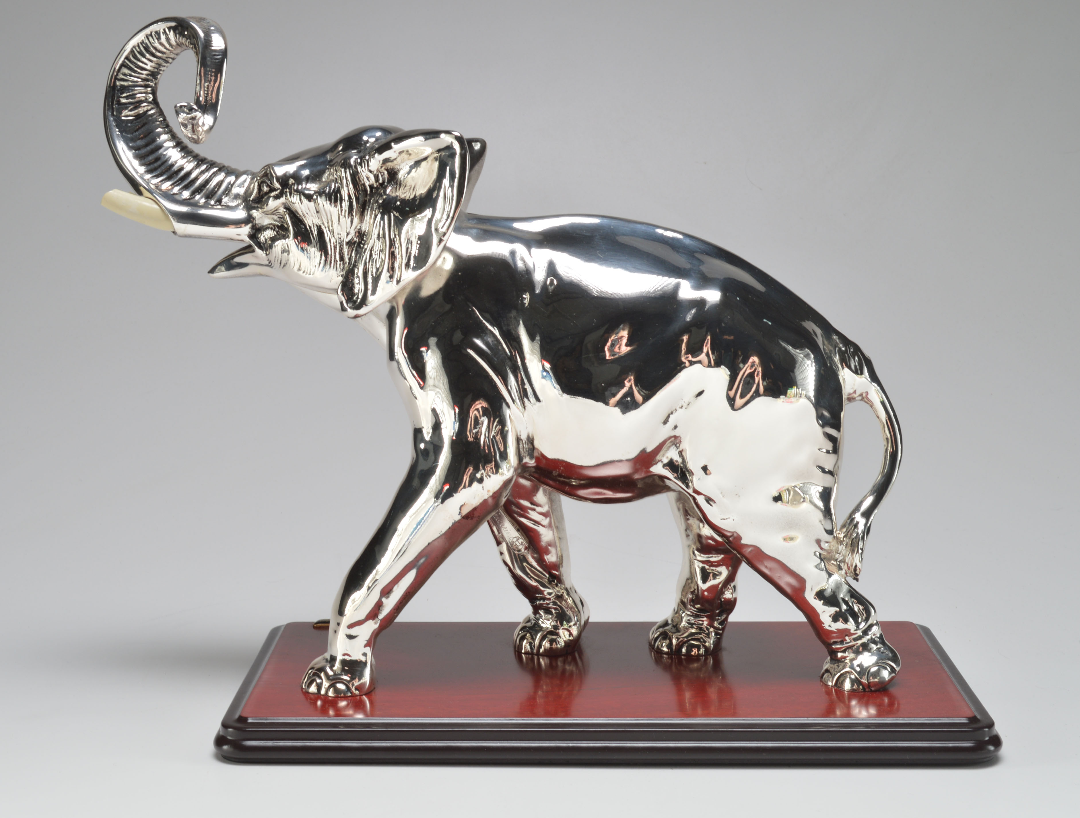 Guerrini Silverplated Elephant Figurine