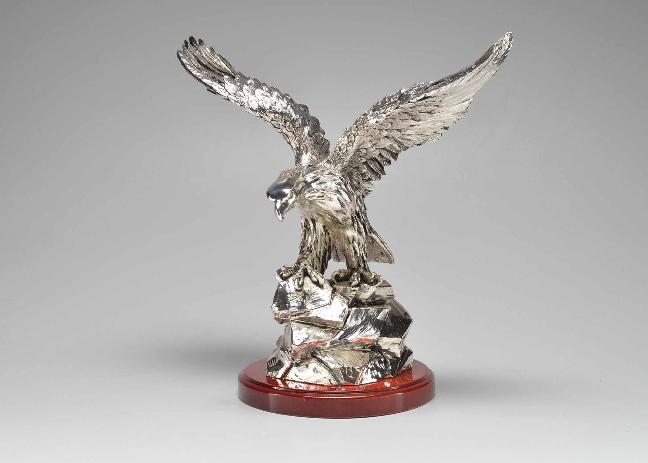 Guerrini Silver Plated Eagle Figurine