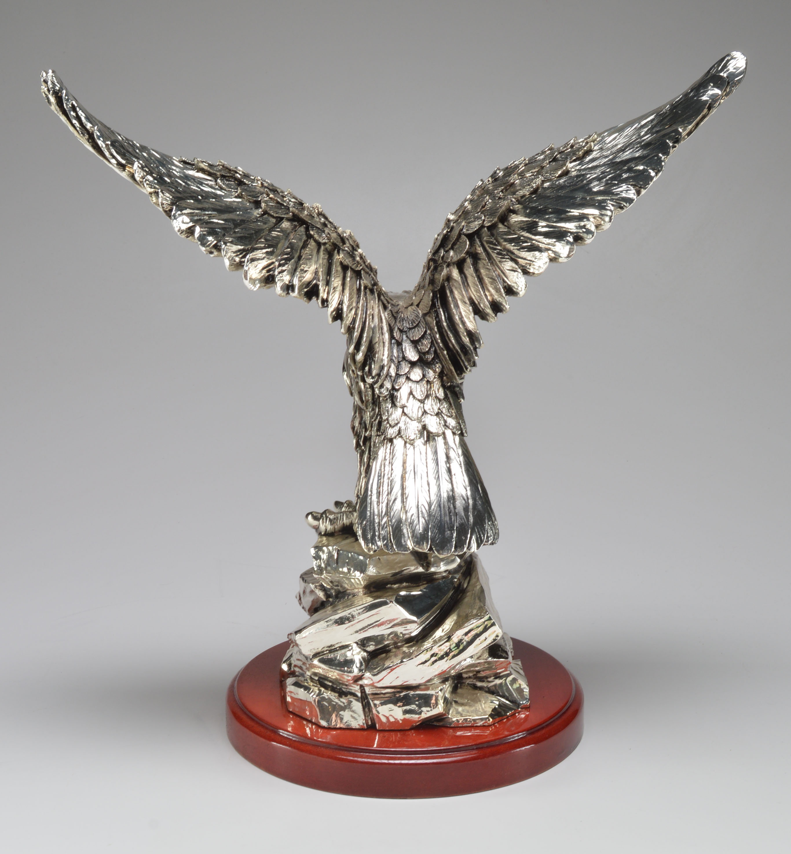 Guerrini Silver Plated Eagle Figurine