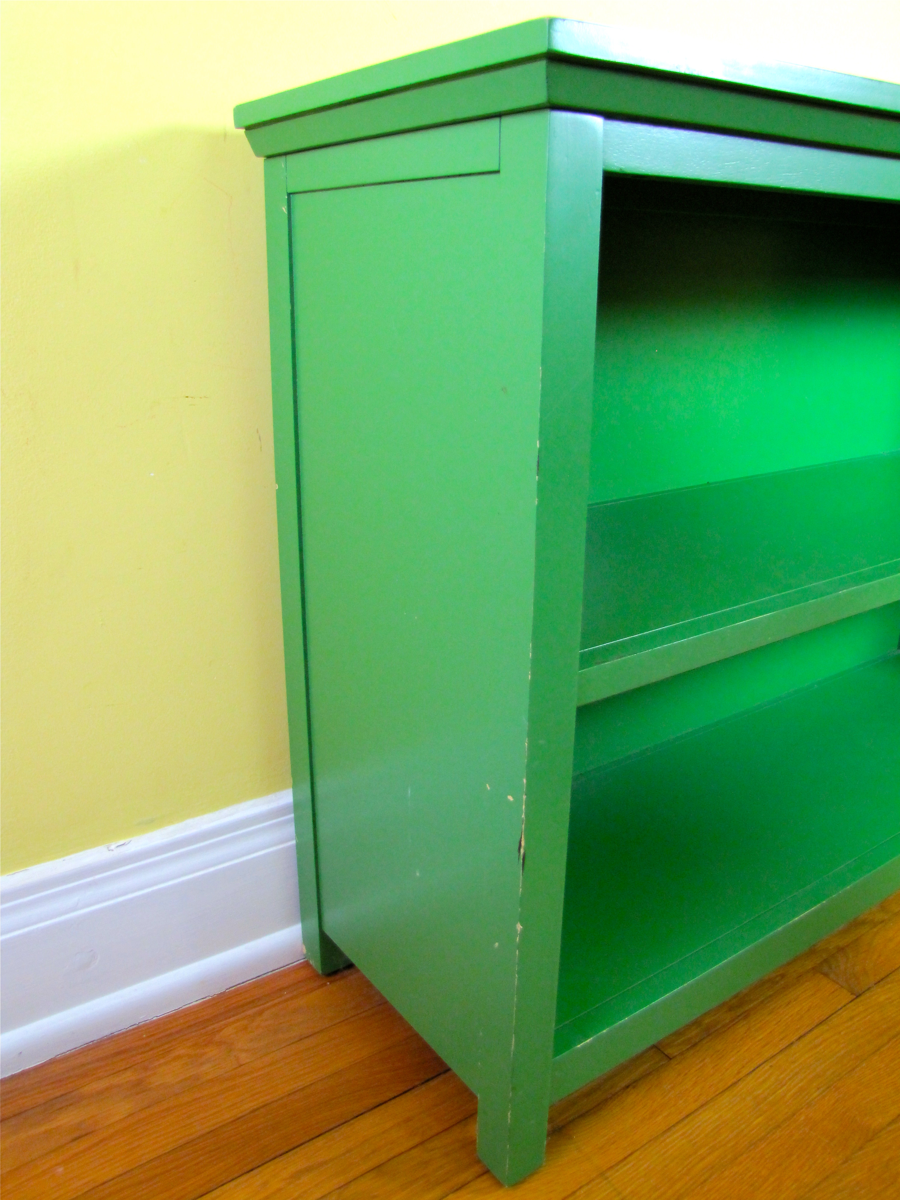 Pottery Barn Kids Green Solid Wood Bookcase