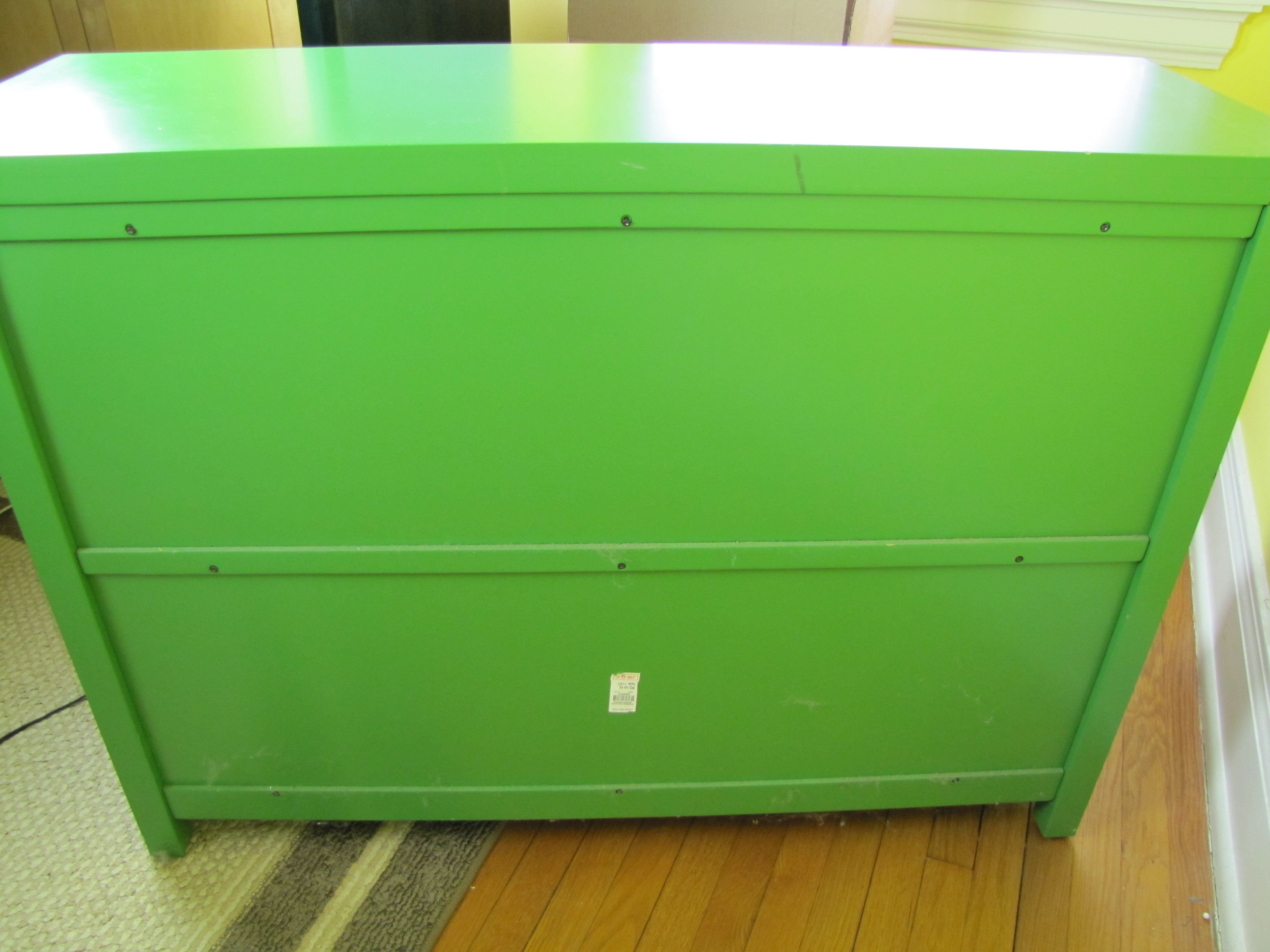 Pottery Barn Kids Green Solid Wood Bookcase