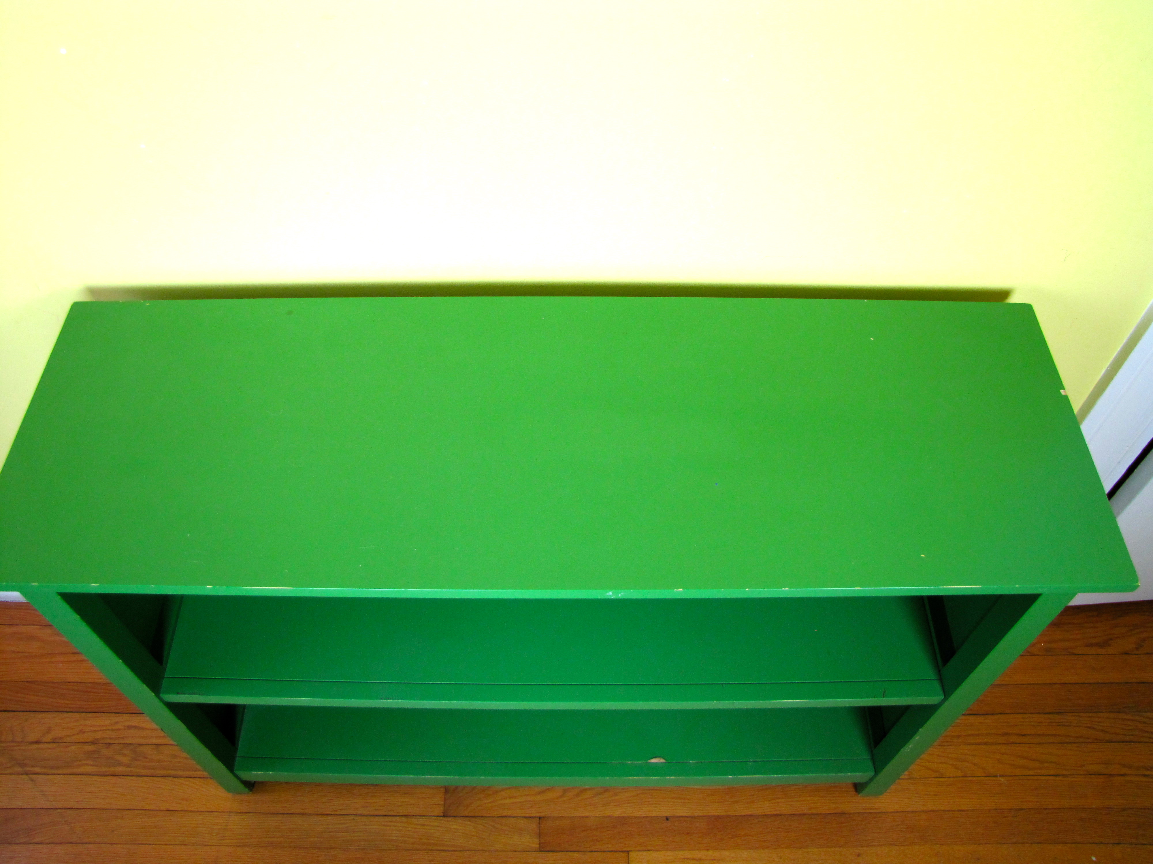 Pottery Barn Kids Green Solid Wood Bookcase