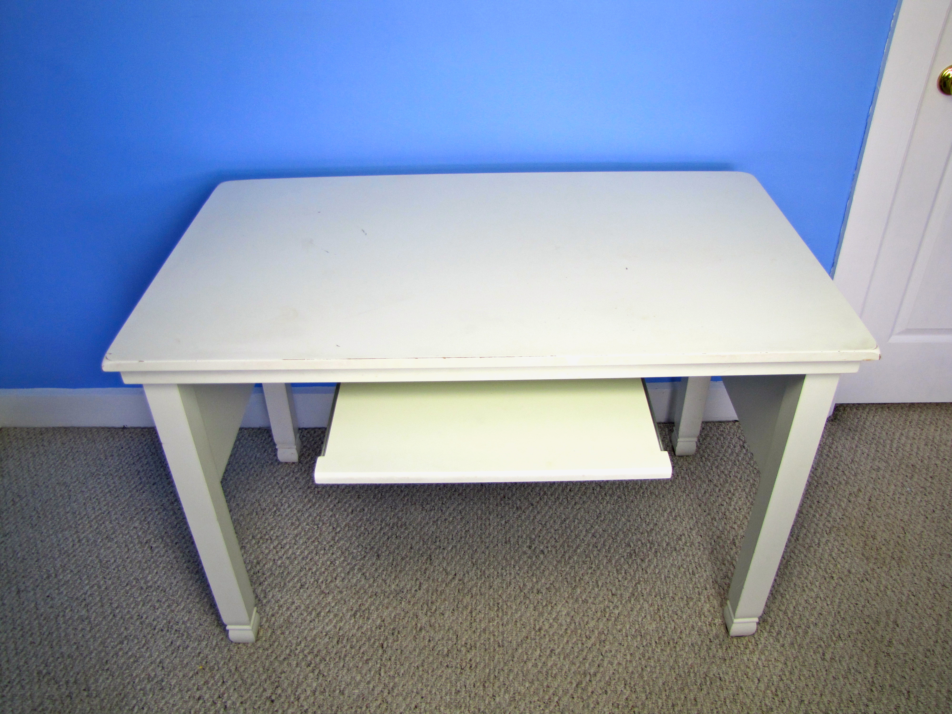 Pottery Barn Solid Wood Hayden Desk With Swivel Chair