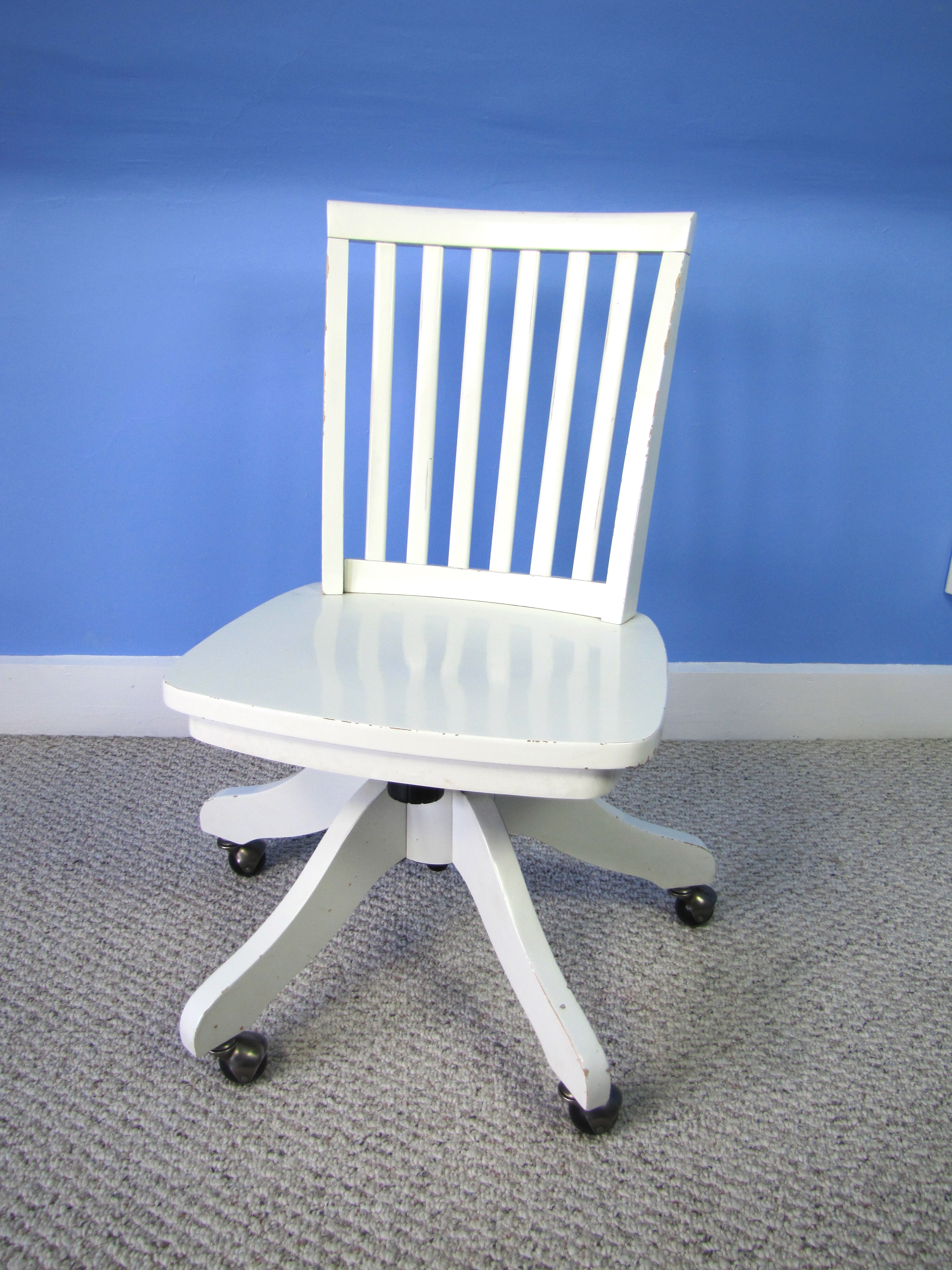 Pottery Barn Solid Wood Hayden Desk With Swivel Chair