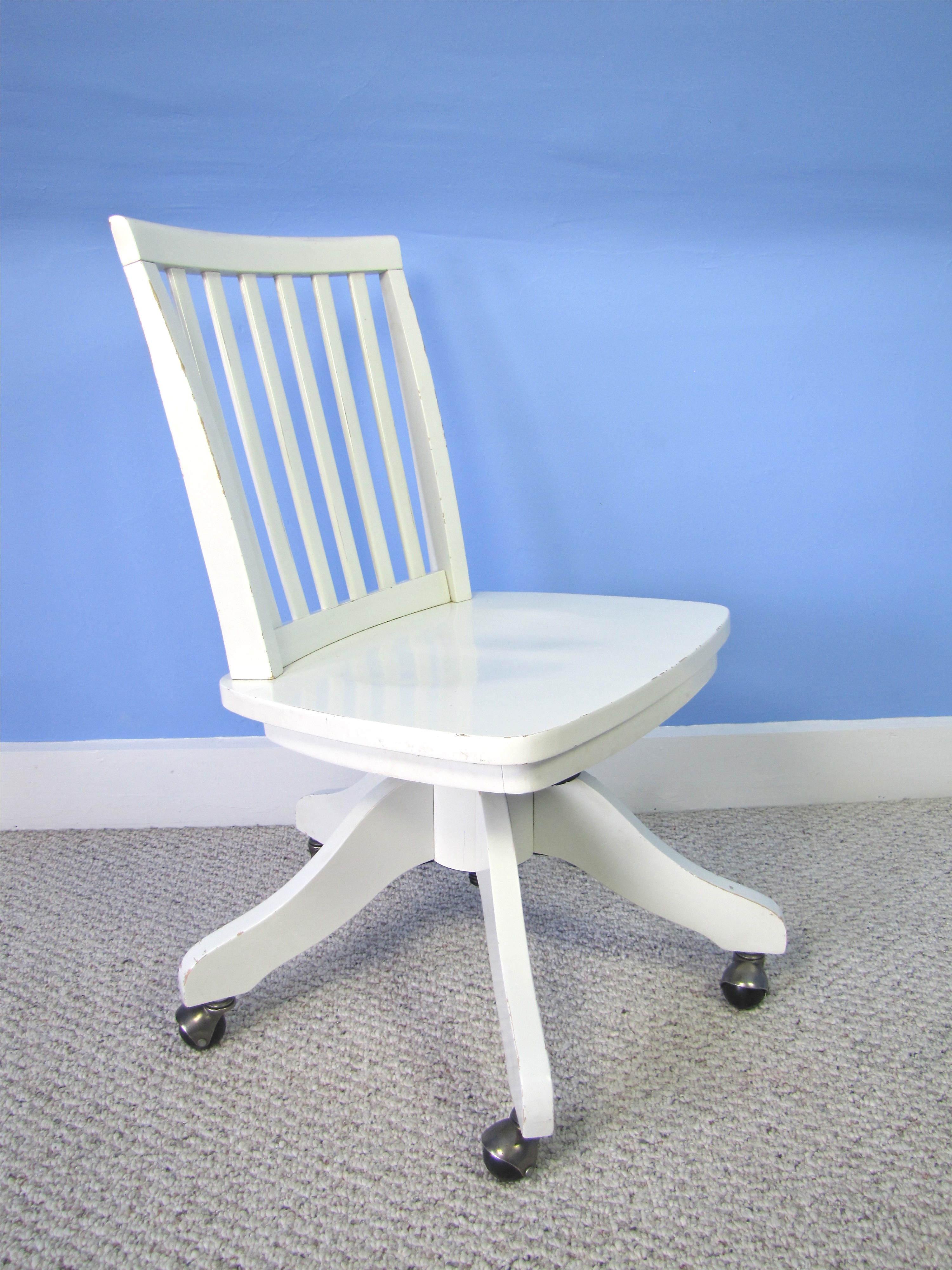 Pottery Barn Solid Wood Hayden Desk With Swivel Chair