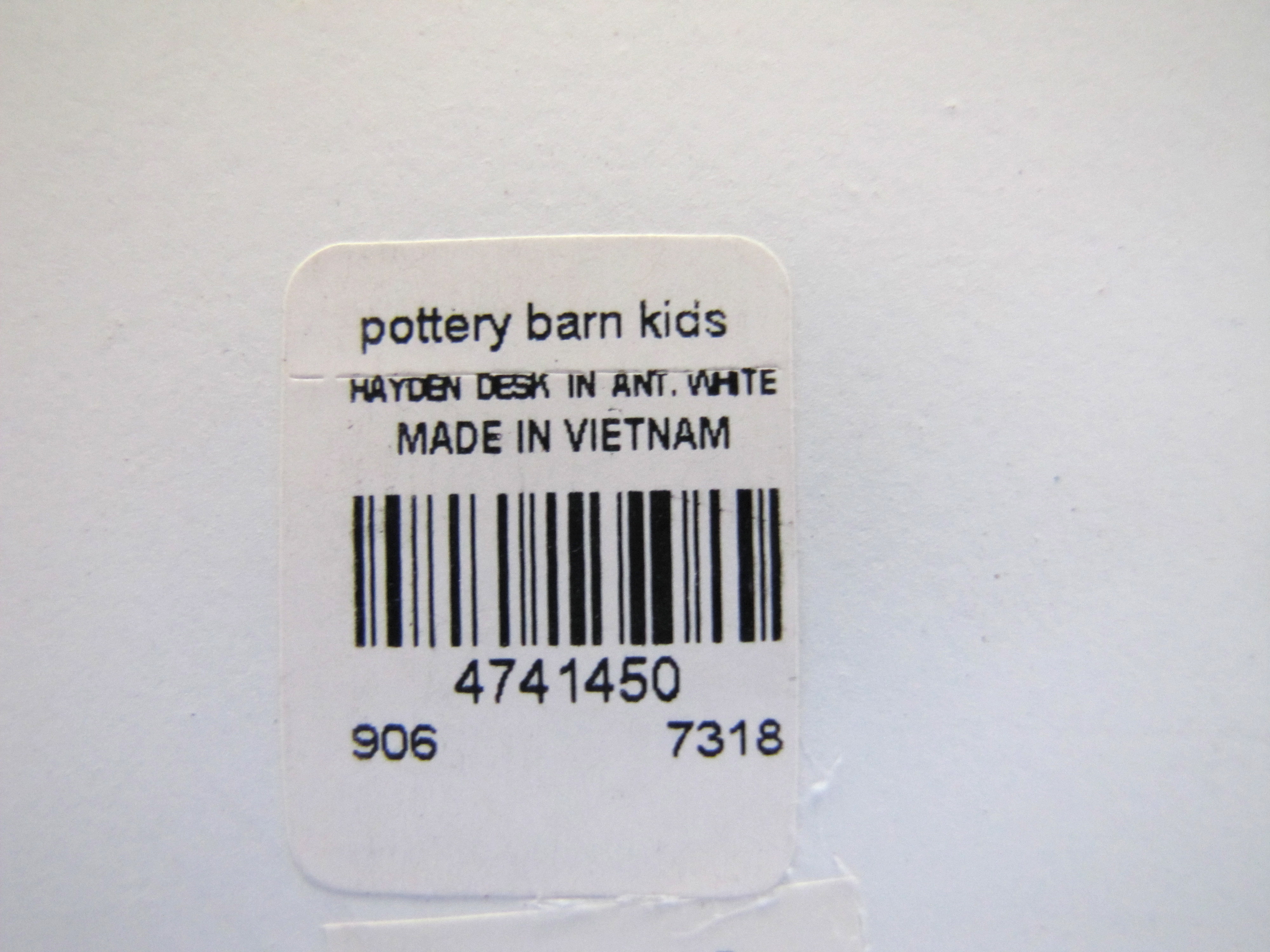 Pottery Barn Solid Wood Hayden Desk With Swivel Chair