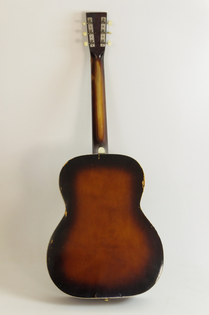 Early 20th Century Stewart Professional Acoustic Guitar with Case