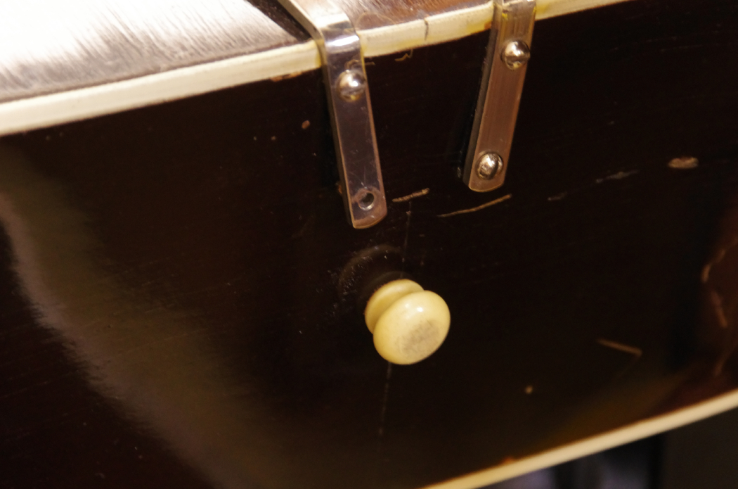 Early 20th Century Stewart Professional Acoustic Guitar with Case