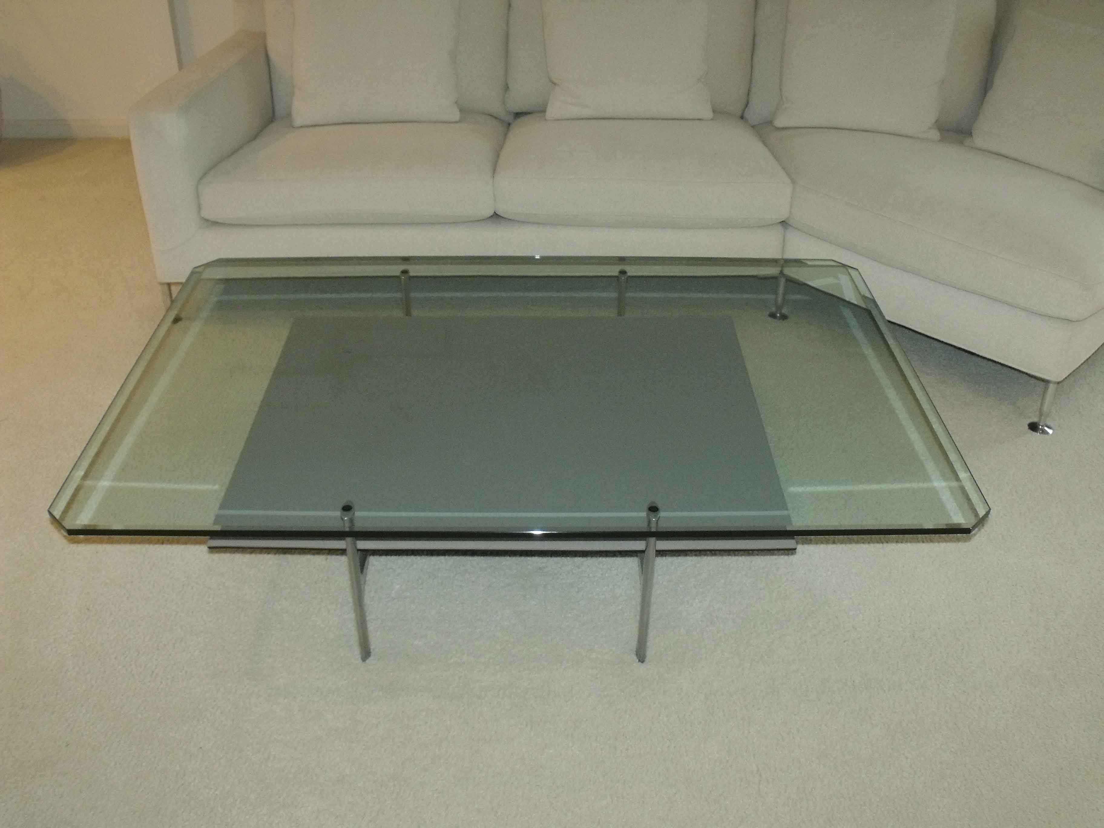 B&B Italia "Diesis" Coffee Table Designed by Antonio Citterio
