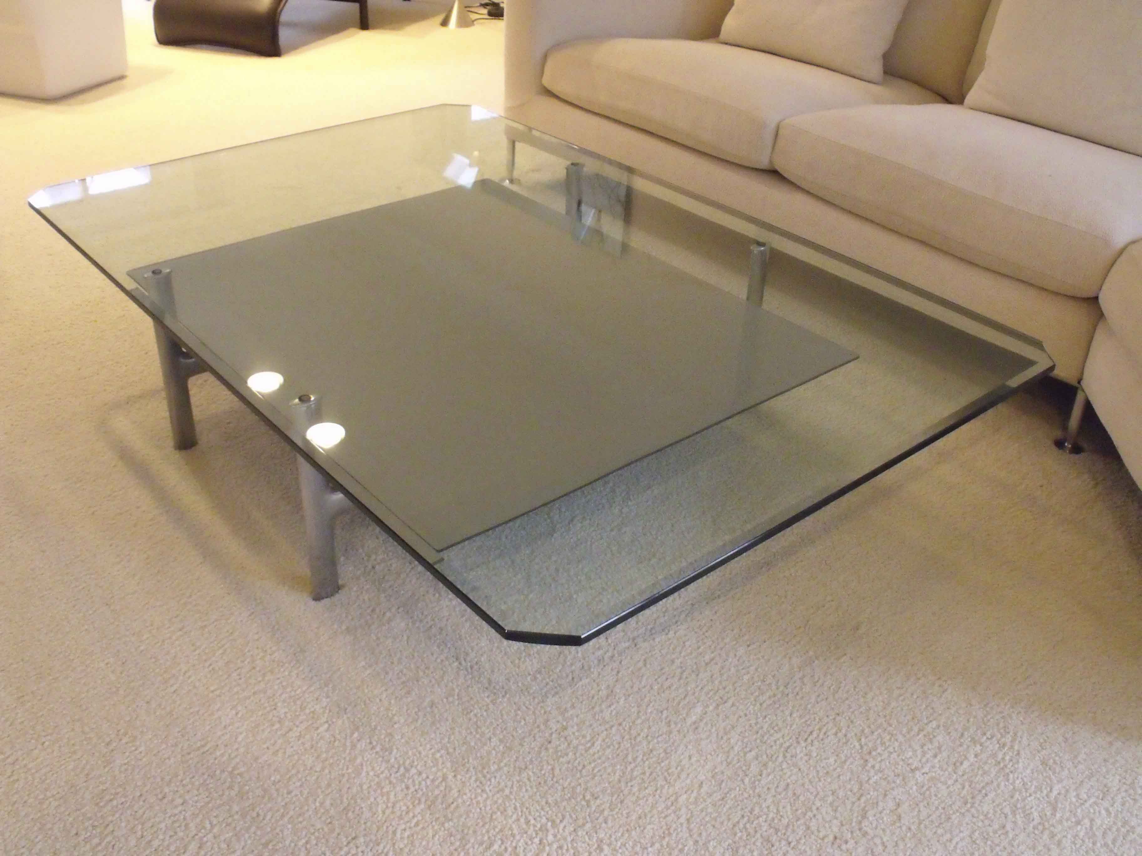 B&B Italia "Diesis" Coffee Table Designed by Antonio Citterio