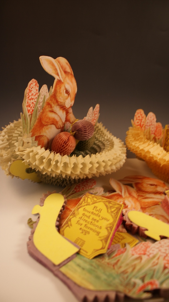 Precious Vintage Honeycomb Tissue Centerpieces 