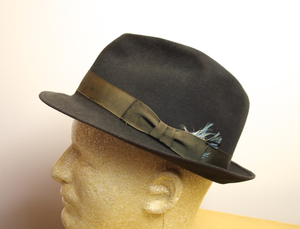Vintage Men's Hats and Hat Boxes