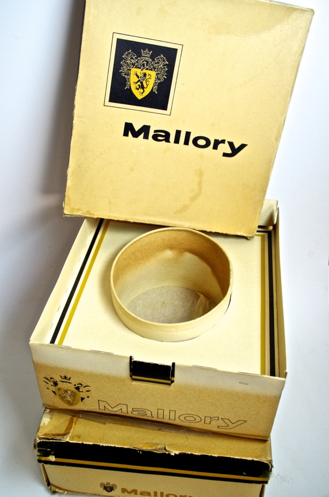 Vintage Men's Hats and Hat Boxes