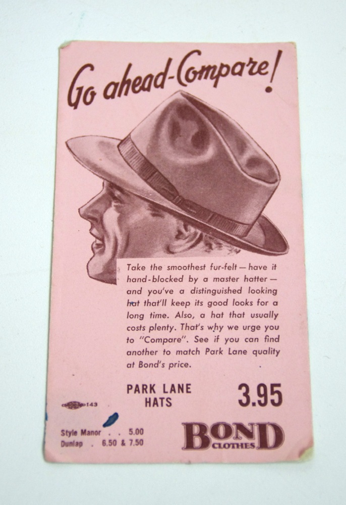 Vintage Men's Hats and Hat Boxes