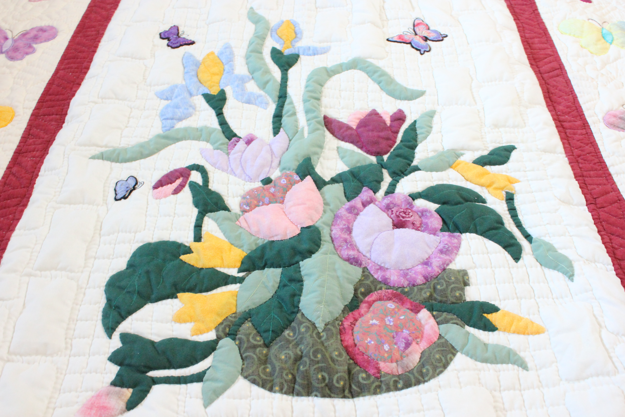 Handmade Queen Size Quilt Bedding Set