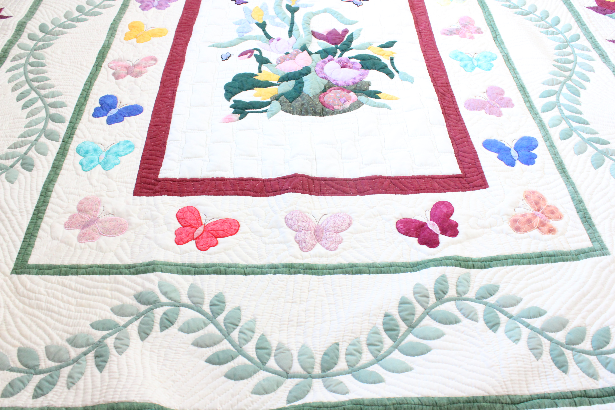 Handmade Queen Size Quilt Bedding Set