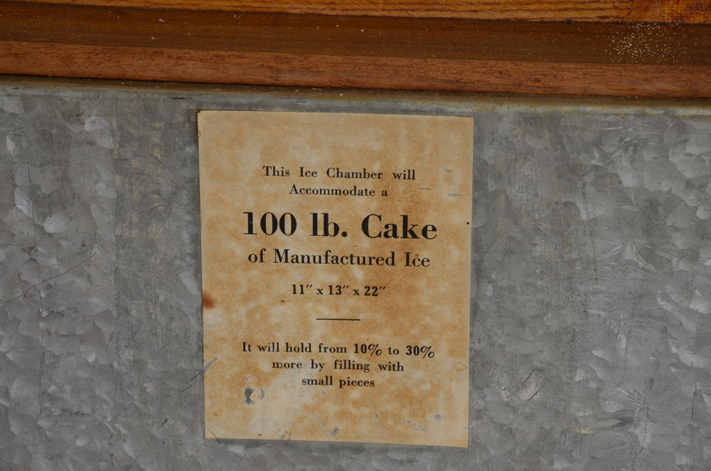 Early 20th Century Northland Gurney Refrigerator Co. Ice Box